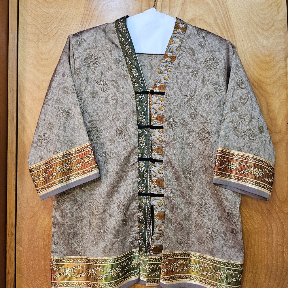 Traditional Women's Jacket/ Overshirt with Intricate Patterns